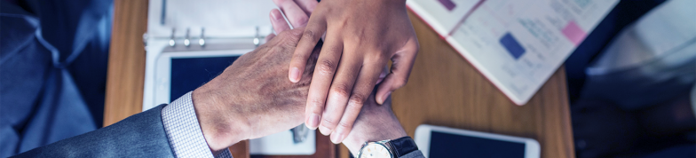 Handschlagmentalität - Jetzt Partner werden